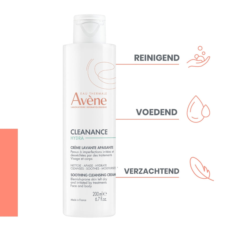 Avène CLEANANCE HYDRA Kalmerende Wascrème