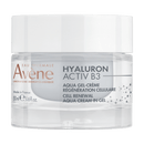 Eau Thermale Avène GEZICHT Glazen pot 50 ml Avène HYALURON ACTIV B3 AQUA gel-crème Dermatheek